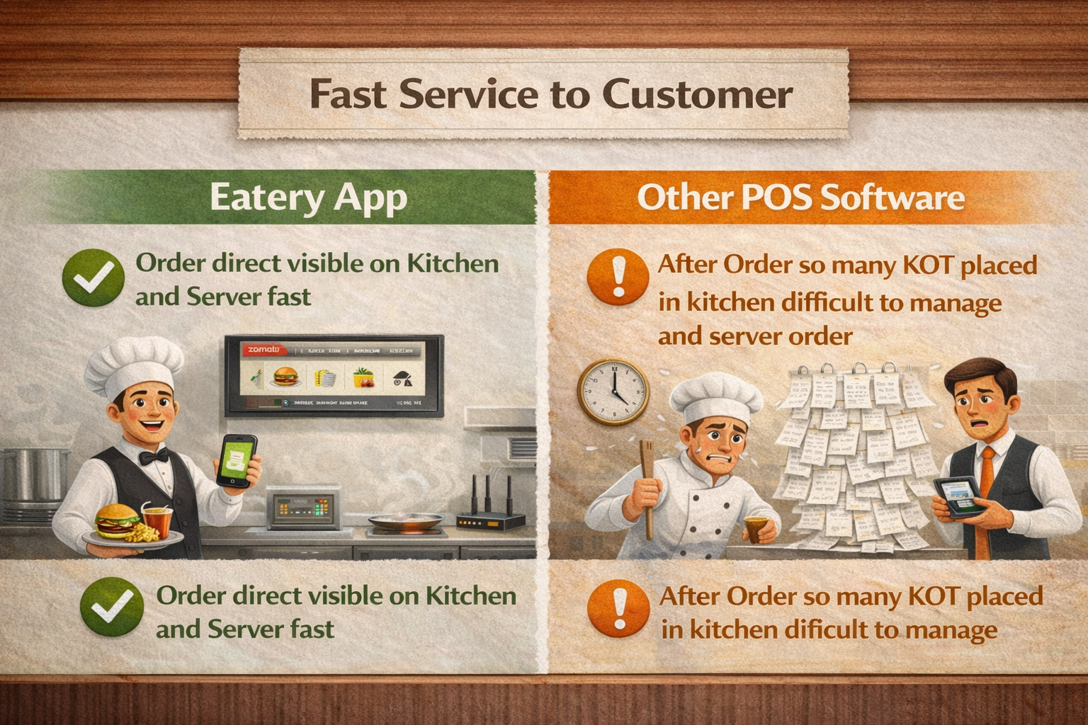 Serve faster, earn more