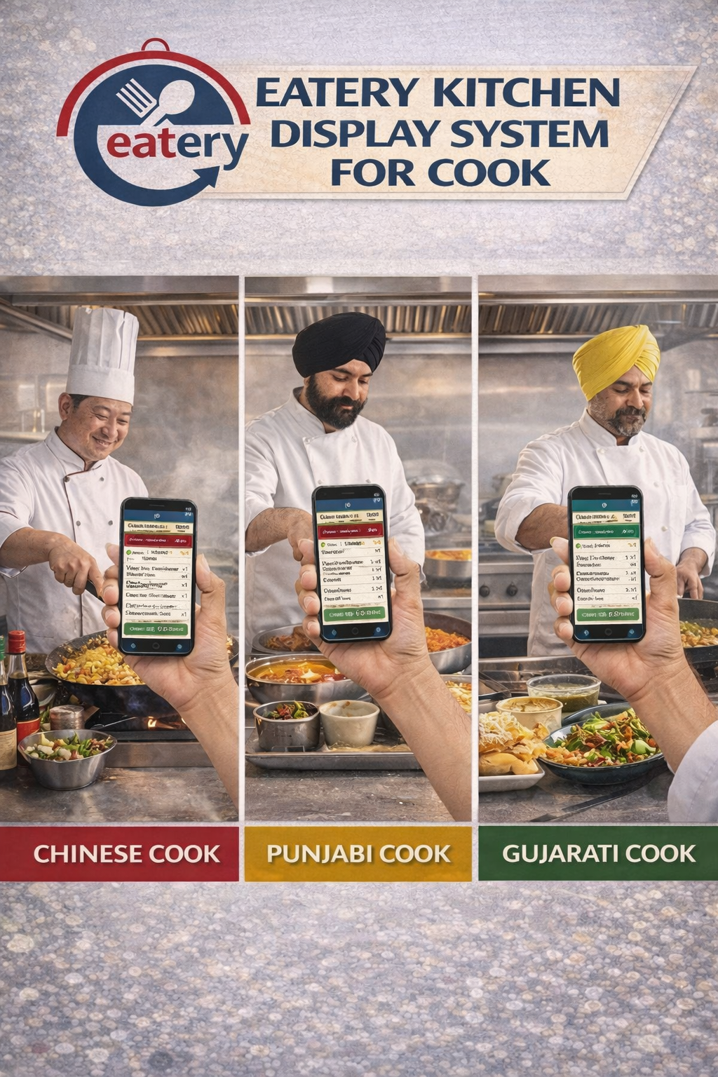 Kitchen gets orders in real time